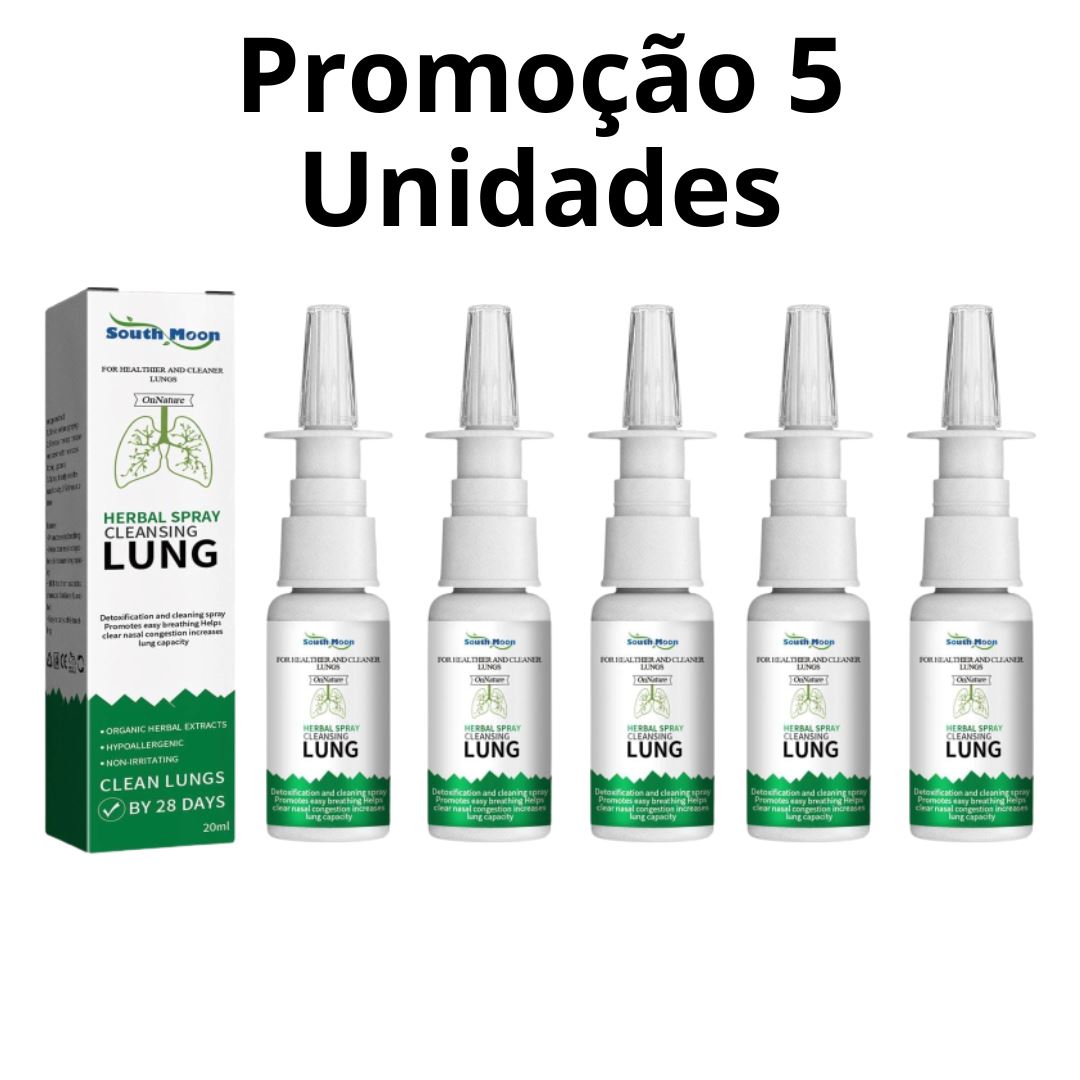 Herbal Spray® Promoção 5 Unidades - Alívio Instantâneo dos Pulmões - Site Oficial De Vendas Herbal Spray 001 Pandariaimports 