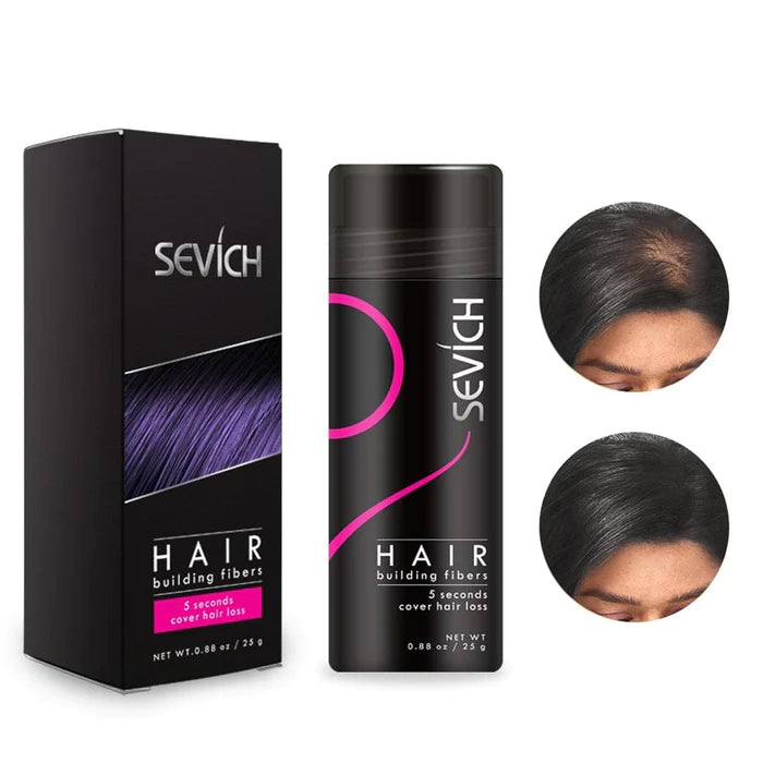 Sevich Hair - Fibra Capilar em Pó + Brinde - Site Oficial De Vendas Sevich Hair - Fibra Capilar em Pó 001 Pandariaimports Castanho Escuro 