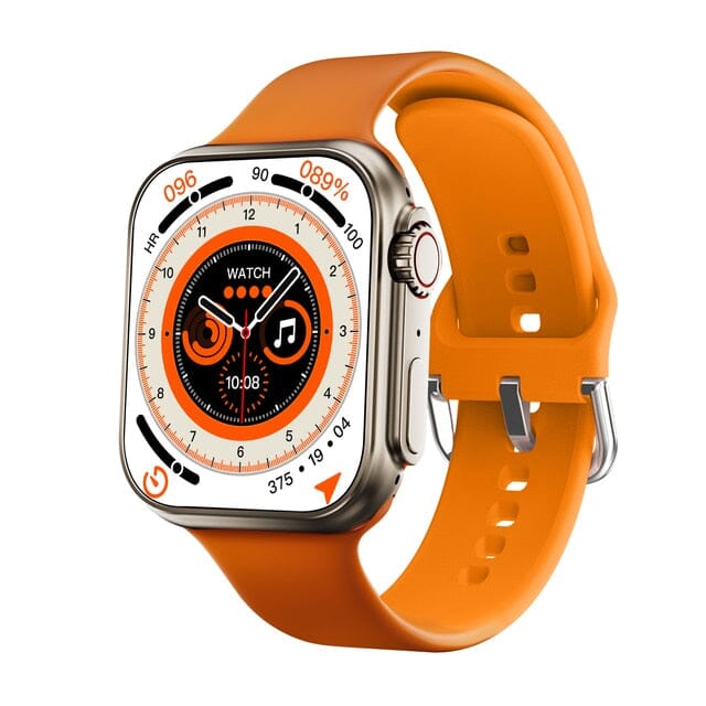 Smartwatch IWO 16 Serie 8 Ultra - Site Oficial De Vendas Smartwatch IWO 16 Serie 8 Ultra 001 Pandariaimports Laranja Liso 